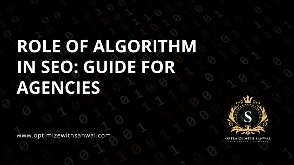 algorithm in seo