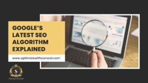 google latest algorithm for seo