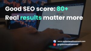 what is a good seo score