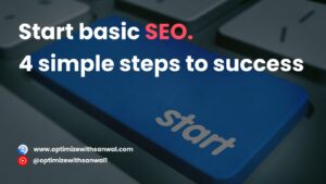 how to start basic seo