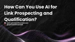 AI for link prospecting