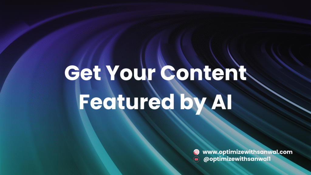 featured in AI answers