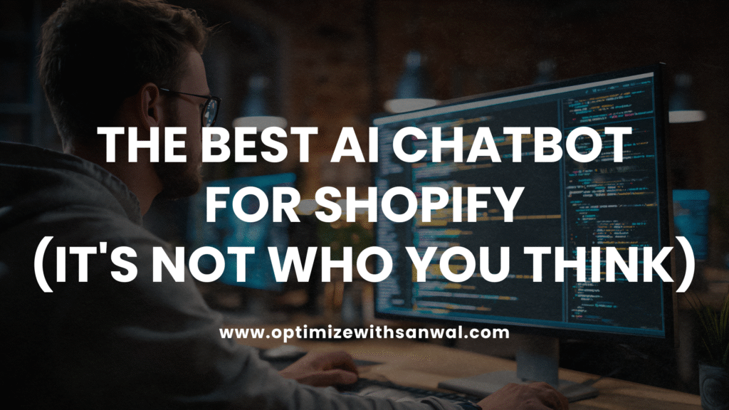 best AI chatbot for Shopify 2026