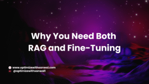 hybrid RAG and fine-tuning
