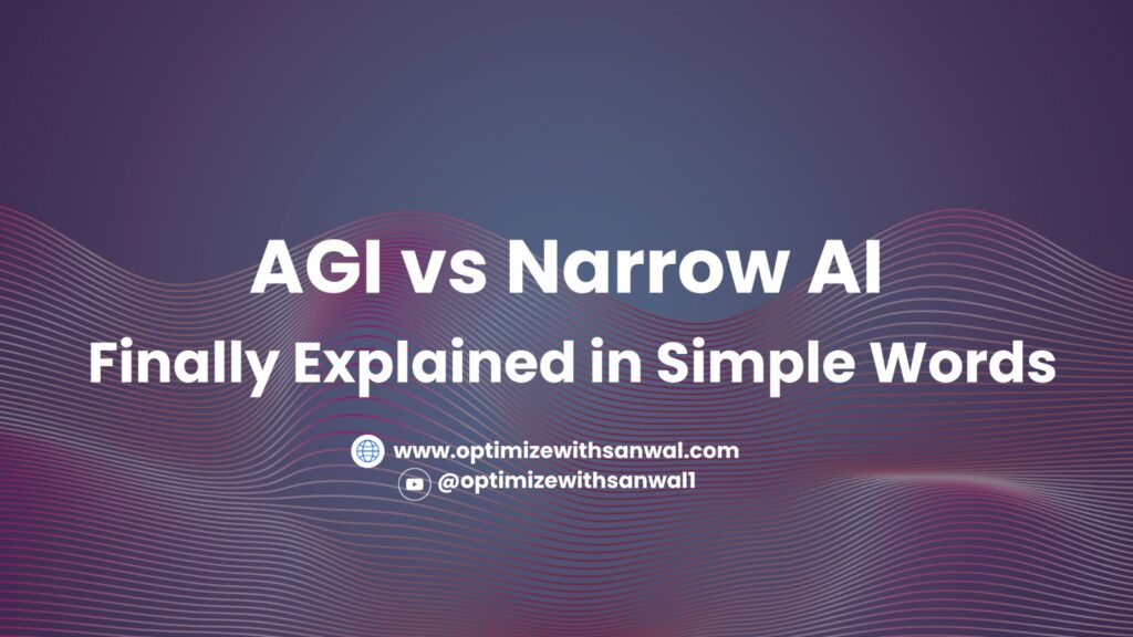 AGI vs narrow AI