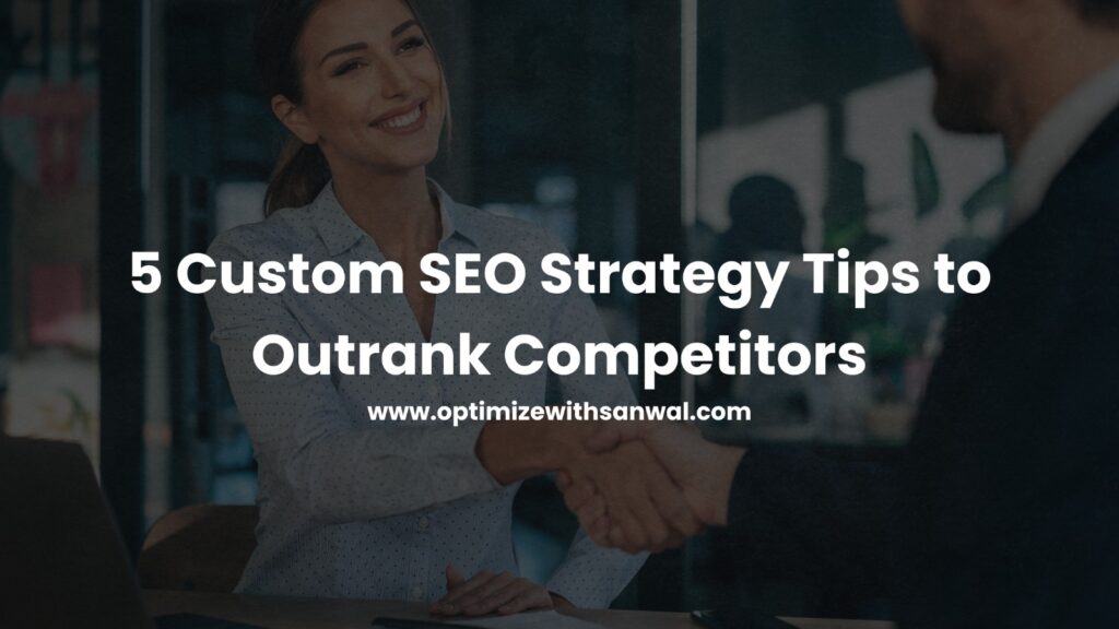 custom SEO strategy
